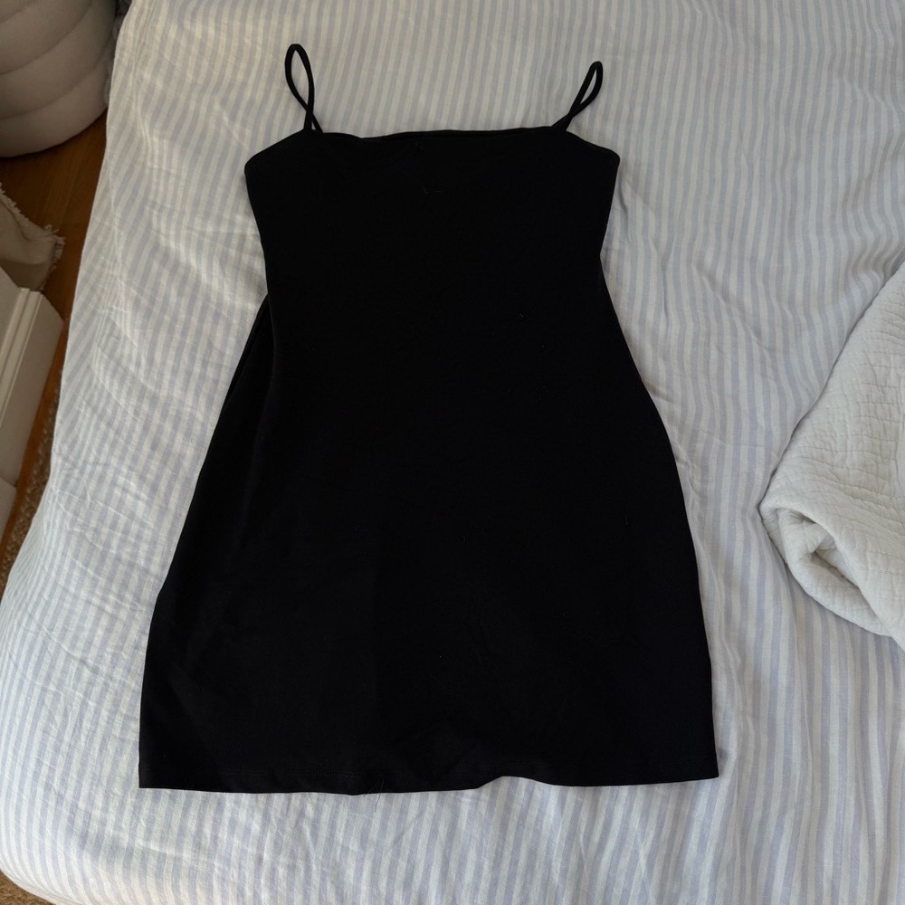 Revolve Black Tank Mini Dress